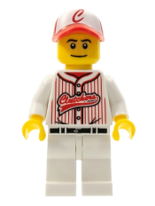 LEGO Baseball Player, Series 3 (Minifigure Only without Stand and Accessories) minifigure