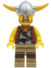 LEGO Viking, Series 4 (Minifigure Only without Stand and Accessories) minifigure