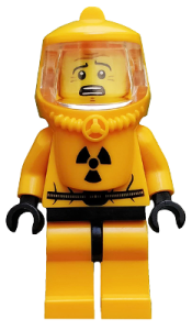 LEGO Hazmat Guy, Series 4 (Minifigure Only without Stand and Accessories) minifigure