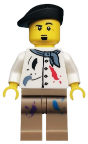 LEGO Artist, Series 4 (Minifigure Only without Stand and Accessories) minifigure