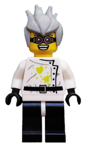 LEGO Crazy Scientist, Series 4 (Minifigure Only without Stand and Accessories) minifigure