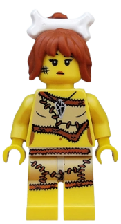 LEGO Cave Woman, Series 5 (Minifigure Only without Stand and Accessories) minifigure