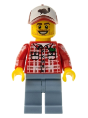 LEGO Lumberjack, Series 5 (Minifigure Only without Stand and Accessories) minifigure