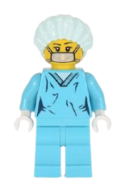LEGO Surgeon, Series 6 (Minifigure Only without Stand and Accessories) minifigure