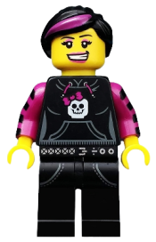 LEGO Skater Girl, Series 6 (Minifigure Only without Stand and Accessories) minifigure