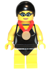 LEGO Swimming Champion, Series 7 (Minifigure Only without Stand and Accessories) minifigure
