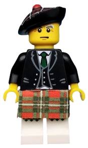 LEGO Bagpiper, Series 7 (Minifigure Only without Stand and Accessories) minifigure
