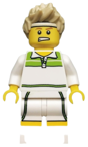 LEGO Tennis Ace, Series 7 (Minifigure Only without Stand and Accessories) minifigure