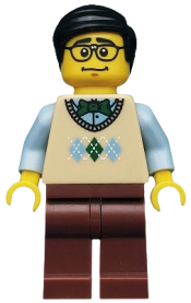 LEGO Computer Programmer, Series 7 (Minifigure Only without Stand and Accessories) minifigure