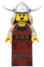 LEGO Viking Woman, Series 7 (Minifigure Only without Stand and Accessories) minifigure