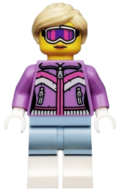 LEGO Downhill Skier, Series 8 (Minifigure Only without Stand and Accessories) minifigure