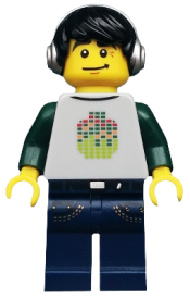 LEGO DJ, Series 8 (Minifigure Only without Stand and Accessories) minifigure