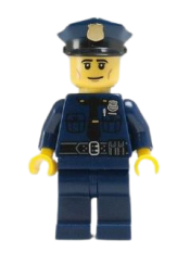 LEGO Policeman, Series 9 (Minifigure Only without Stand and Accessories) minifigure