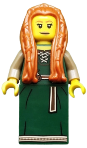 LEGO Forest Maiden, Series 9 (Minifigure Only without Stand and Accessories) minifigure