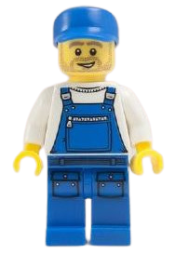 LEGO Plumber, Series 9 (Minifigure Only without Stand and Accessories) minifigure