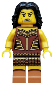 LEGO Warrior Woman, Series 10 (Minifigure Only without Stand and Accessories) minifigure