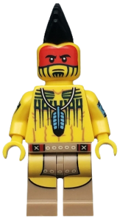 LEGO Tomahawk Warrior, Series 10 (Minifigure Only without Stand and Accessories) minifigure