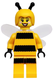 LEGO Bumblebee Girl, Series 10 (Minifigure Only without Stand and Accessories) minifigure