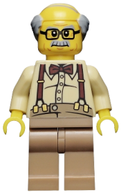 LEGO Grandpa, Series 10 (Minifigure Only without Stand and Accessories) minifigure