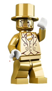 LEGO Mr. Gold, Series 10 minifigure