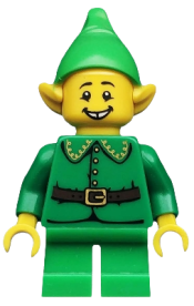 LEGO Holiday Elf, Series 11 (Minifigure Only without Stand and Accessories) minifigure