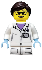 LEGO Scientist, Series 11 (Minifigure Only without Stand and Accessories) minifigure