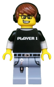 LEGO Video Game Guy, Series 12 (Minifigure Only without Stand and Accessories) minifigure