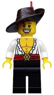 LEGO Swashbuckler, Series 12 (Minifigure Only without Stand and Accessories) minifigure