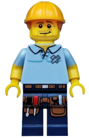 LEGO Carpenter, Series 13 (Minifigure Only without Stand and Accessories) minifigure