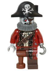 LEGO Zombie Pirate, Series 14 (Minifigure Only without Stand and Accessories) minifigure