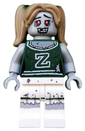 LEGO Zombie Cheerleader, Series 14 (Minifigure Only without Stand and Accessories) minifigure