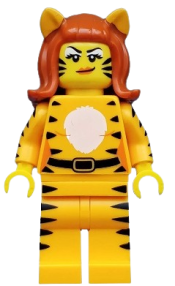 LEGO Tiger Woman, Series 14 (Minifigure Only without Stand and Accessories) minifigure