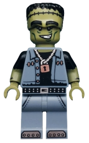 LEGO Monster Rocker, Series 14 (Minifigure Only without Stand and Accessories) minifigure
