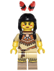 LEGO Tribal Woman, Series 15 (Minifigure Only without Stand and Accessories) minifigure