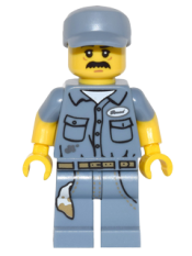 LEGO Janitor, Series 15 (Minifigure Only without Stand and Accessories) minifigure