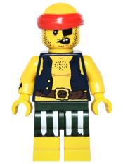 LEGO Scallywag Pirate, Series 16 (Minifigure Only without Stand and Accessories) minifigure