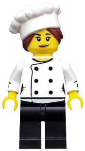 LEGO Gourmet Chef, Series 17 (Minifigure Only without Stand and Accessories) minifigure