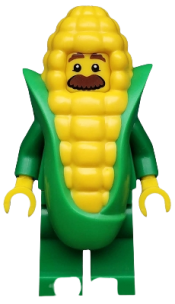 LEGO Corn Cob Guy, Series 17 (Minifigure Only without Stand and Accessories) minifigure