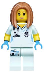 LEGO Veterinarian, Series 17 (Minifigure Only without Stand and Accessories) minifigure