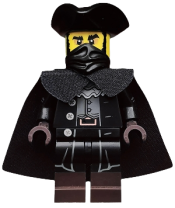 LEGO The Mystery Man (Highwayman), Series 17 (Minifigure Only without Stand and Accessories) minifigure