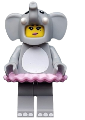 LEGO Elephant Girl, Series 18 (Minifigure Only without Stand and Accessories) minifigure