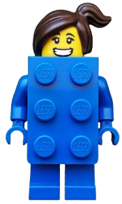 LEGO Brick Suit Girl, Series 18 (Minifigure Only without Stand and Accessories) minifigure