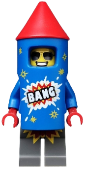 LEGO Firework Guy, Series 18 (Minifigure Only without Stand and Accessories) minifigure