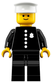 LEGO Classic Police Officer, Series 18 (Minifigure Only without Stand and Accessories) minifigure