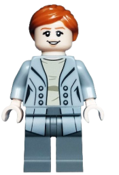 LEGO Claire Dearing, Light Bluish Gray Jacket minifigure