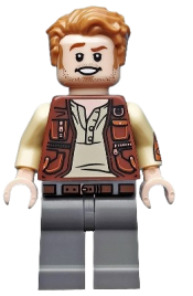 LEGO Owen Grady - Vest minifigure