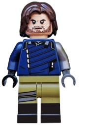 LEGO Bucky Barnes / White Wolf minifigure