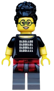 LEGO Programmer, Series 19 (Minifigure Only without Stand and Accessories) minifigure