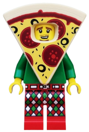 LEGO Pizza Costume Guy, Series 19 (Minifigure Only without Stand and Accessories) minifigure