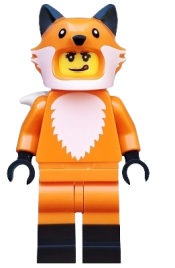 LEGO Fox Costume Girl, Series 19 (Minifigure Only without Stand and Accessories) minifigure